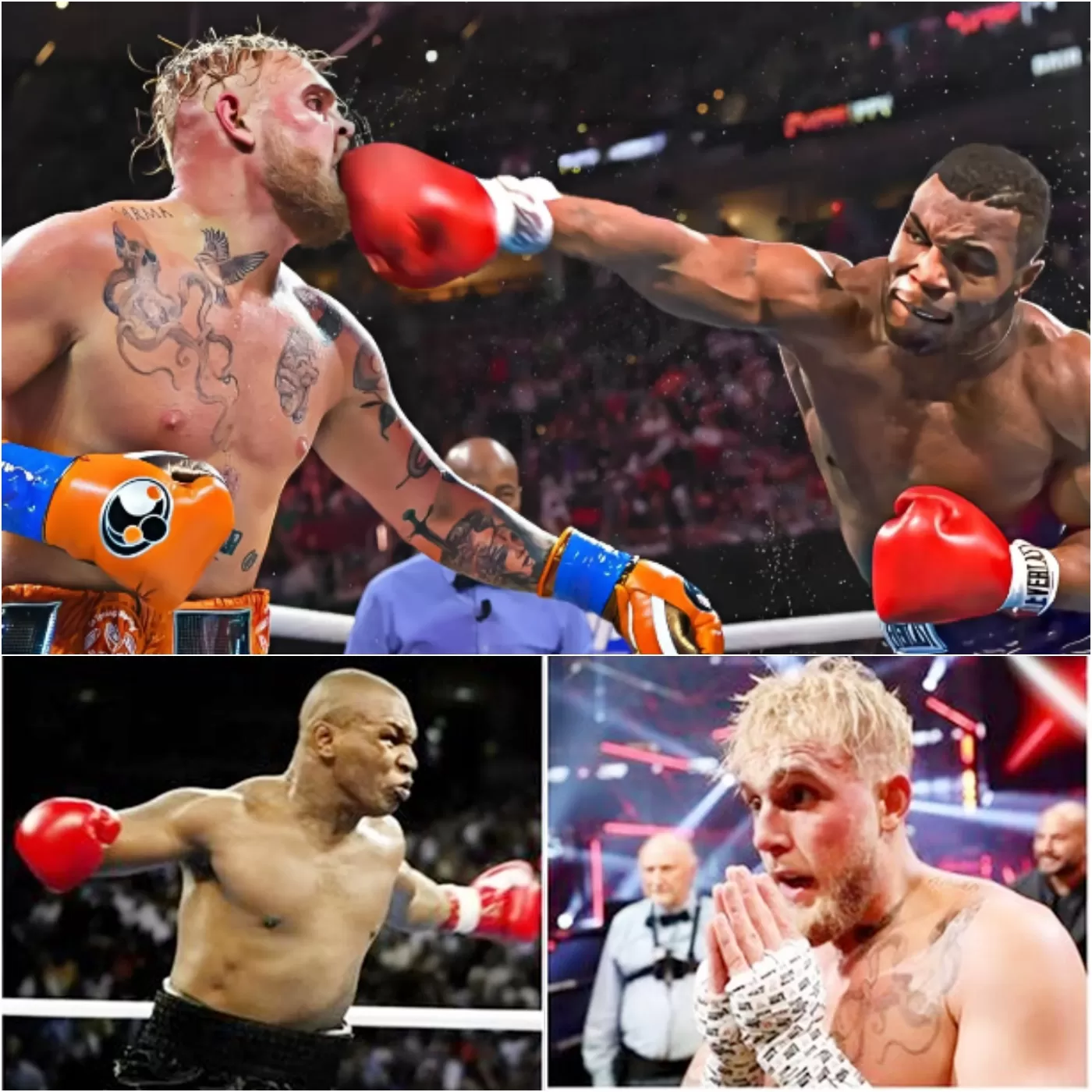 Jake paul vs mike tyson time ring walkout