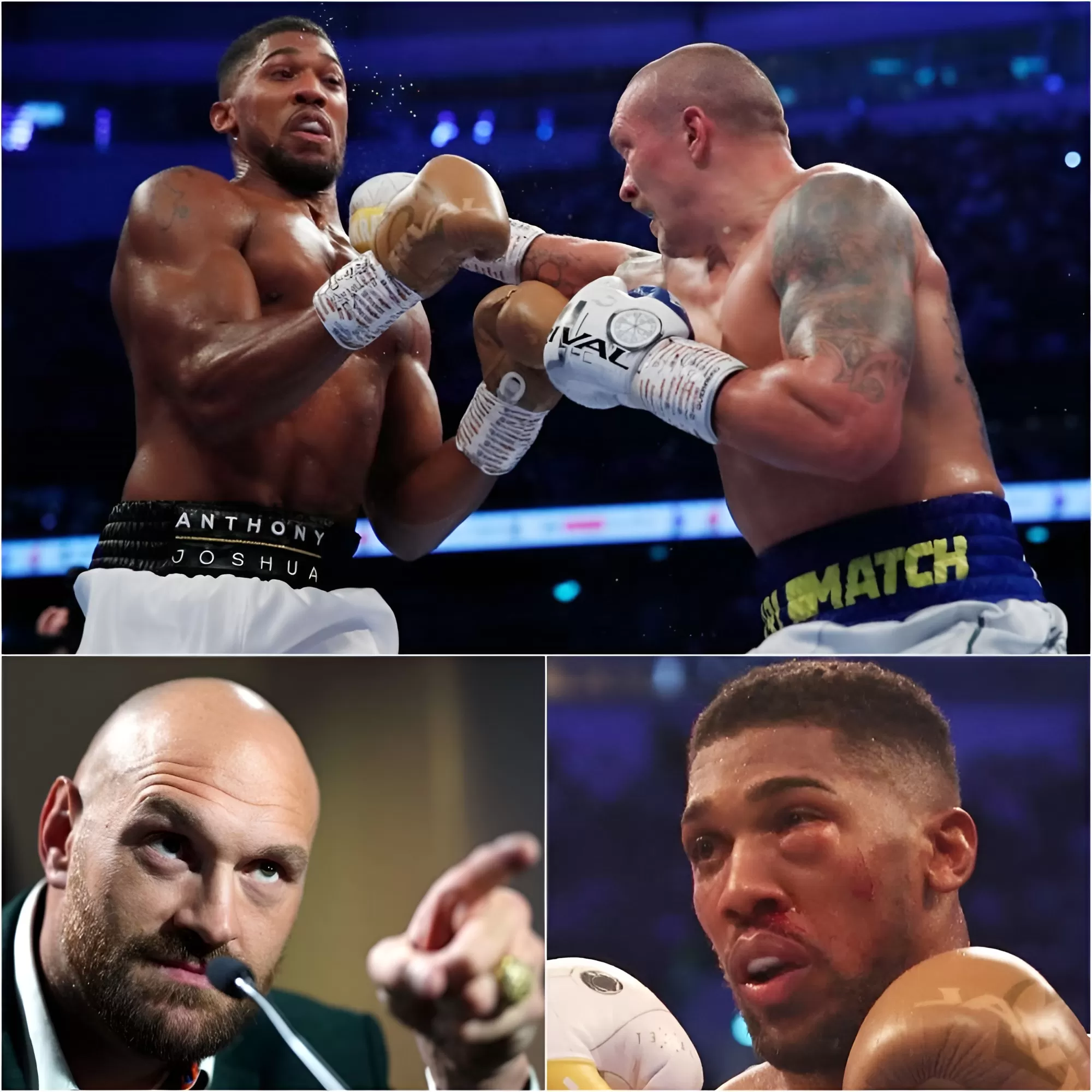 Anthony Joshua Could Hand The World Title Back To Tyson Fury If He