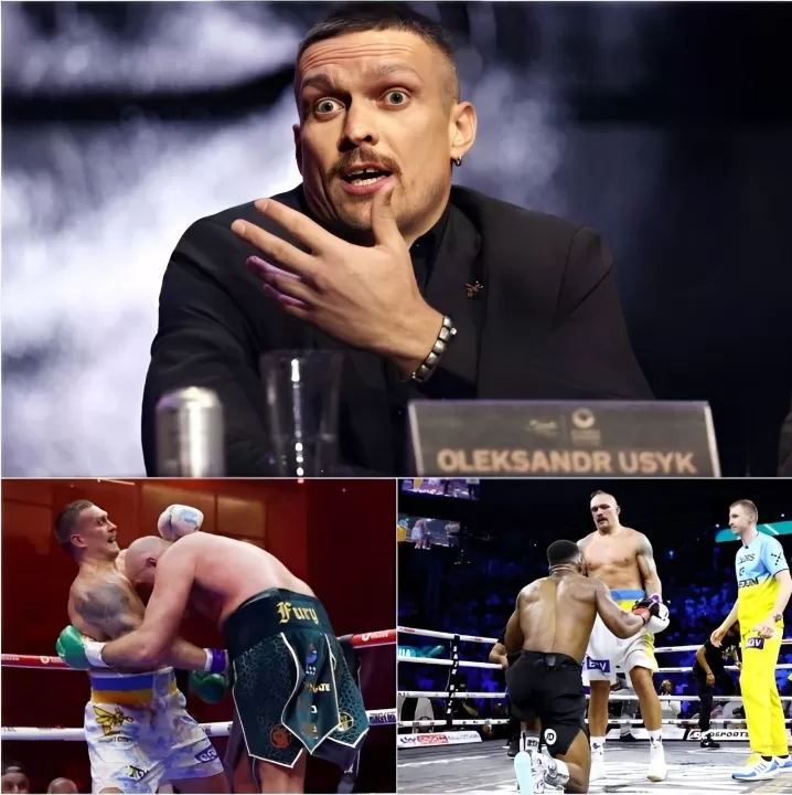 Tyson fury usyk comparison