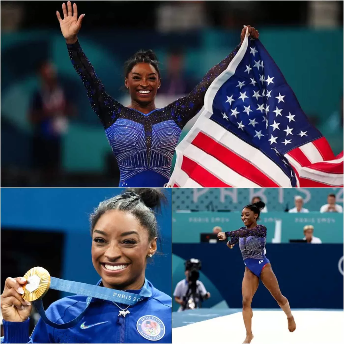 Simone Biles made history after continuously receiving gold medals at