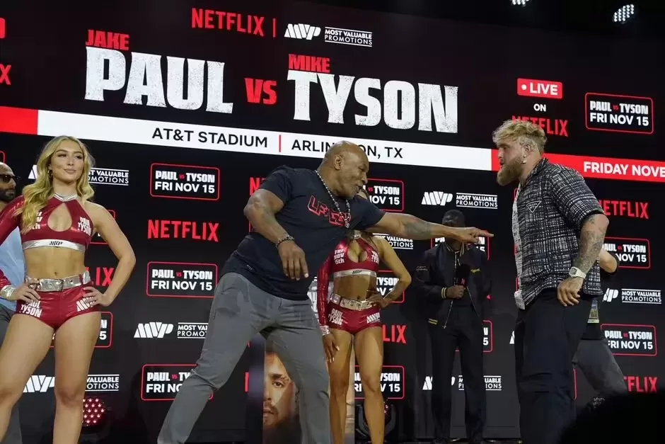 Mike tyson and jake paul youtube live