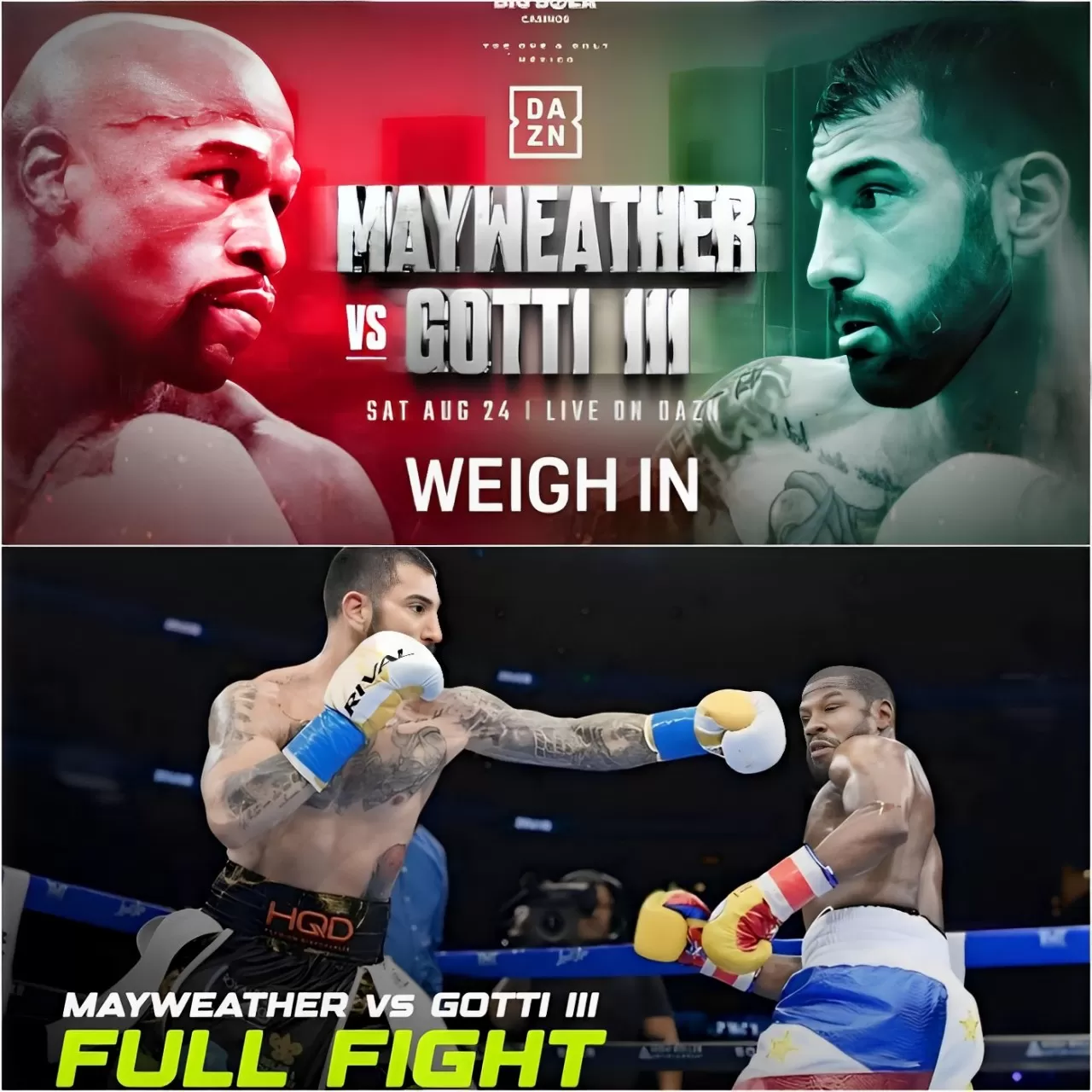 🔴LIVE🔴 Floyd Mayweather vs. John Gotti III LIVE STREAM 2024 BOXING