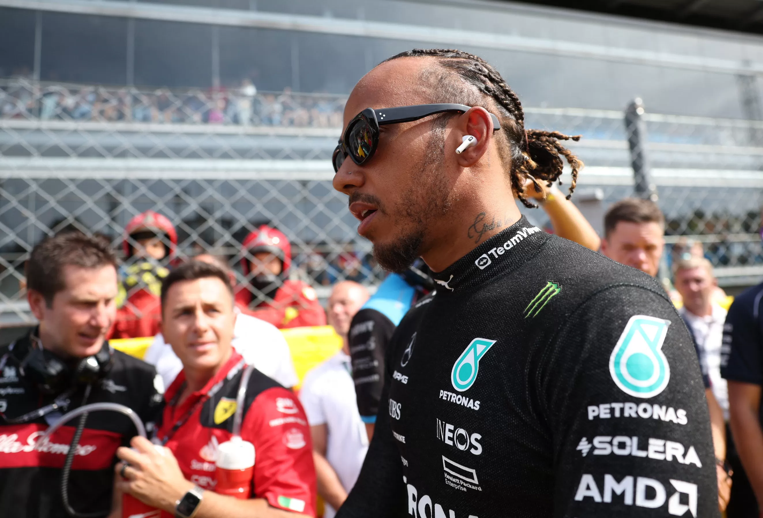 Mercedes reveal striking Lewis Hamilton GPS data after "Furious" Monza