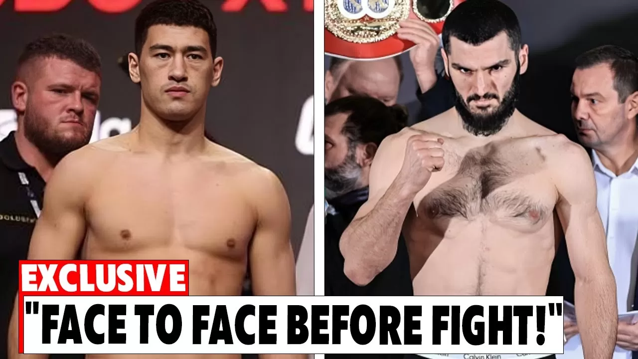 BREAKING: Dmitry Bivol Vs. Artur Beterbiev face to face before fight... - YouTube