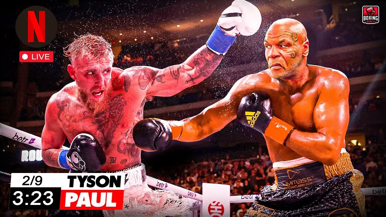 Jake Paul VS Mike Tyson FULL FIGHT HIGHLIGHTS KNOCKOUT 2024!