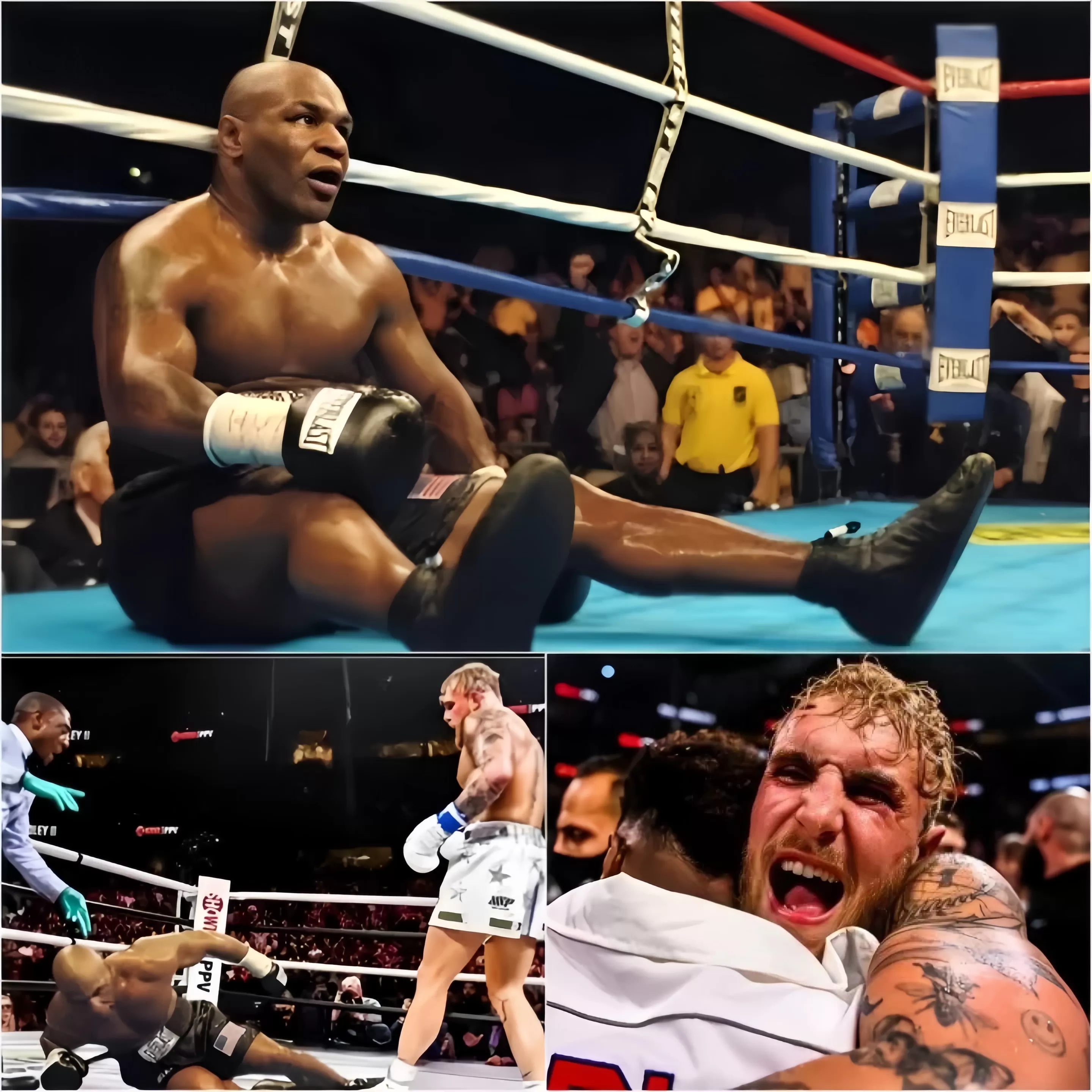 "End of the Undefeated Legend" Mike Tyson Defeated by Jake Paul in