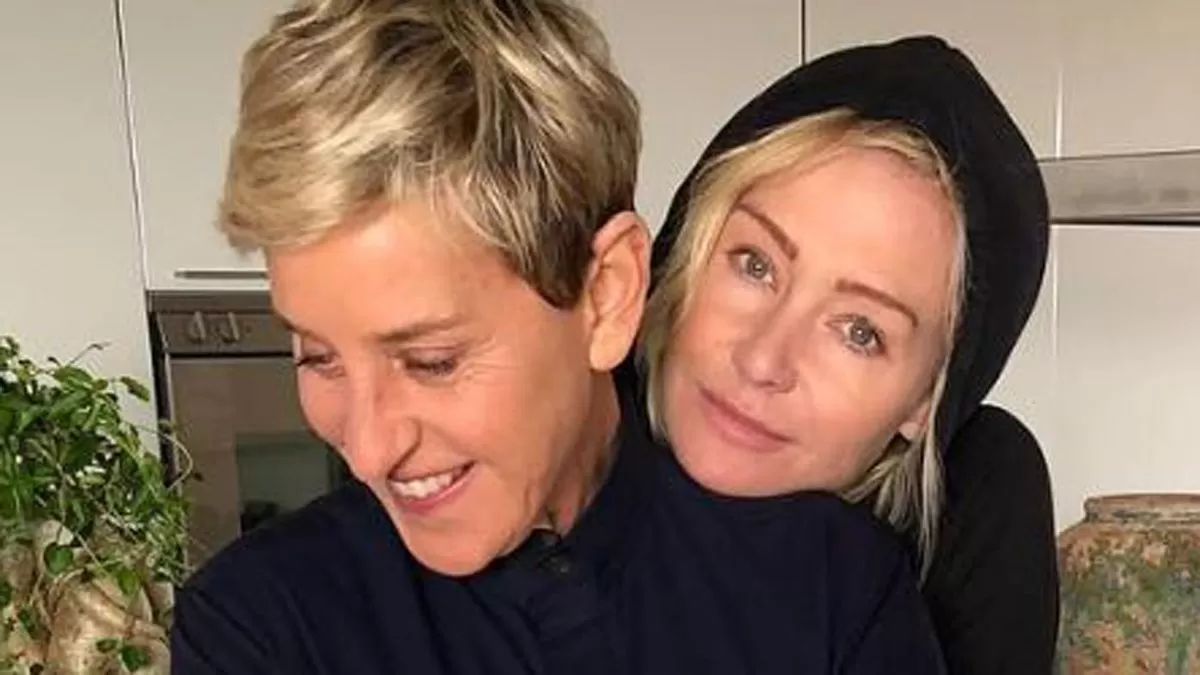 Ellen DeGeneres celebrates National Coming Out Day with Portia De Rossi -  9Celebrity