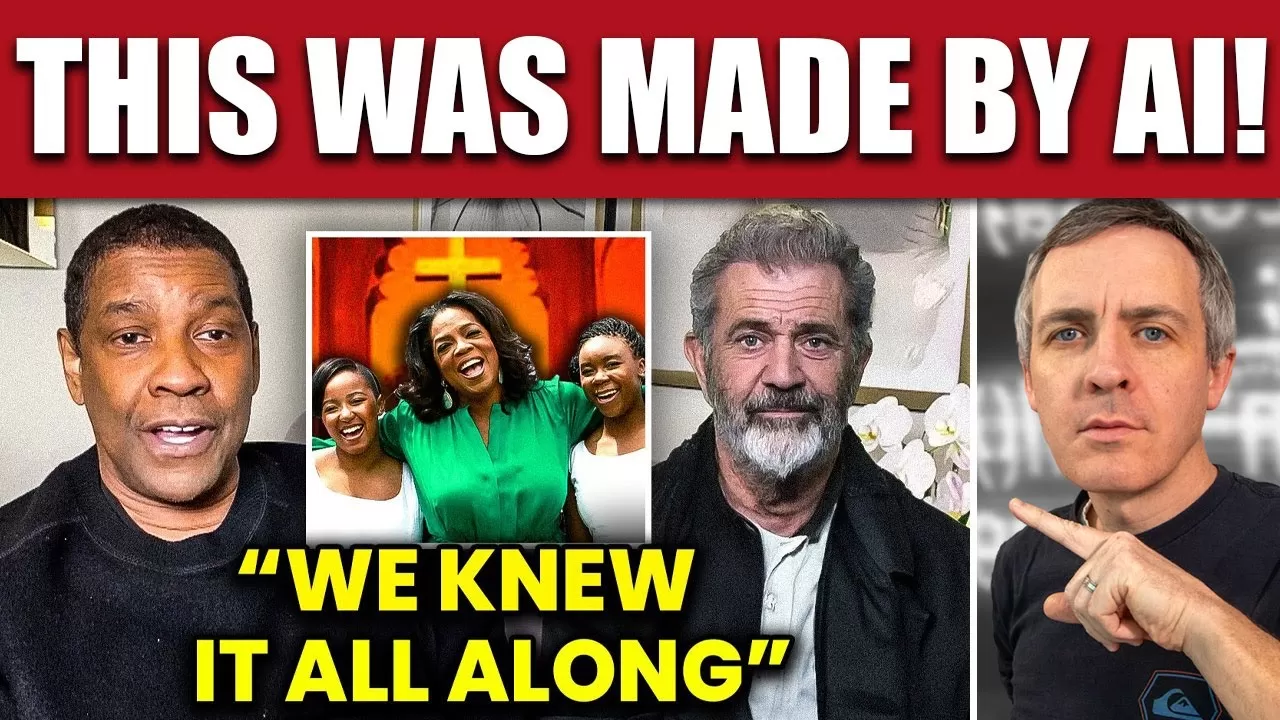 'Denzel Washington Pairs Up with Mel Gibson to Expose Hollywood's Dark  Secrets' | AI Reaction Video - YouTube