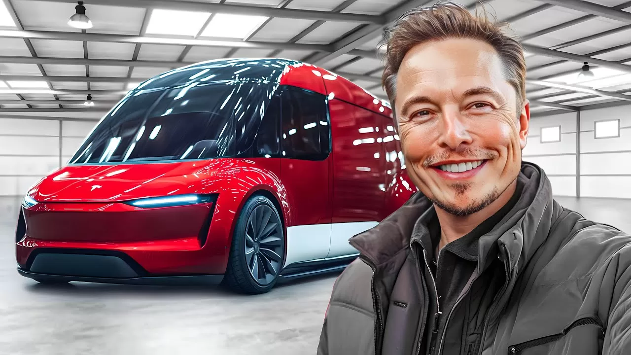 Tesla CEO Elon Musk Reveals New Tesla Van & SHOCKS The Entire Industry