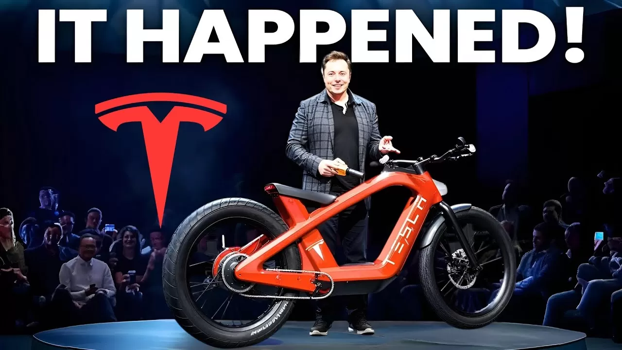 Elon Musk: "FINALLY unveiled Tesla's 2025 E-Bike That Crushes Competition!"