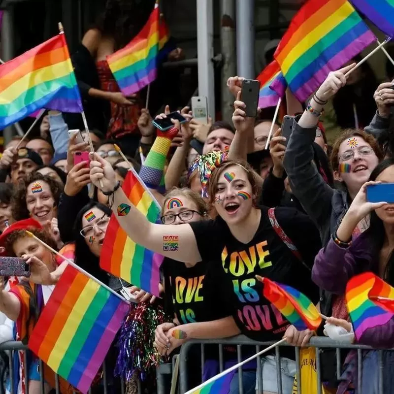 TikTok Shop: 70 hojas de tatuajes del orgullo, tatuajes del orgullo gay, tatuajes LGBT de la bandera del arcoíris, pegatinas impermeables para tatuajes de la bandera del arcoíris para desfiles y celebraciones del orgullo y la igualdad