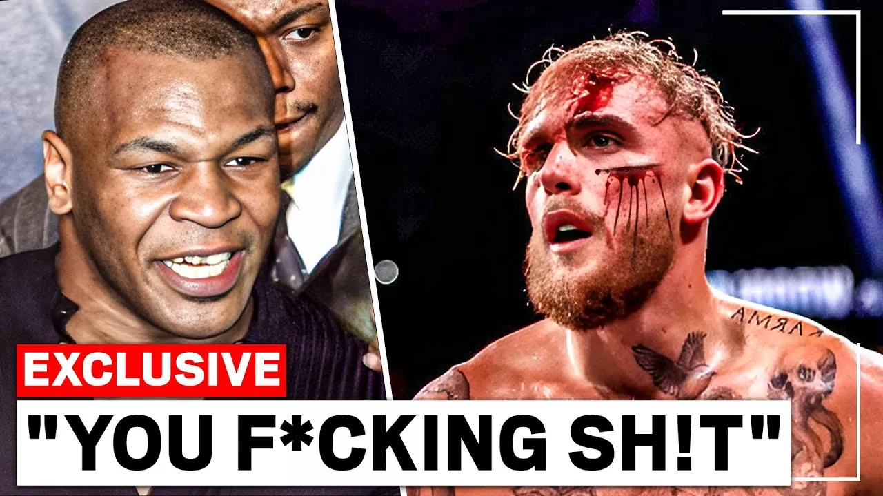 Mike Tyson Just ATTACKED Jake Paul After Recent Trashtalks - YouTube