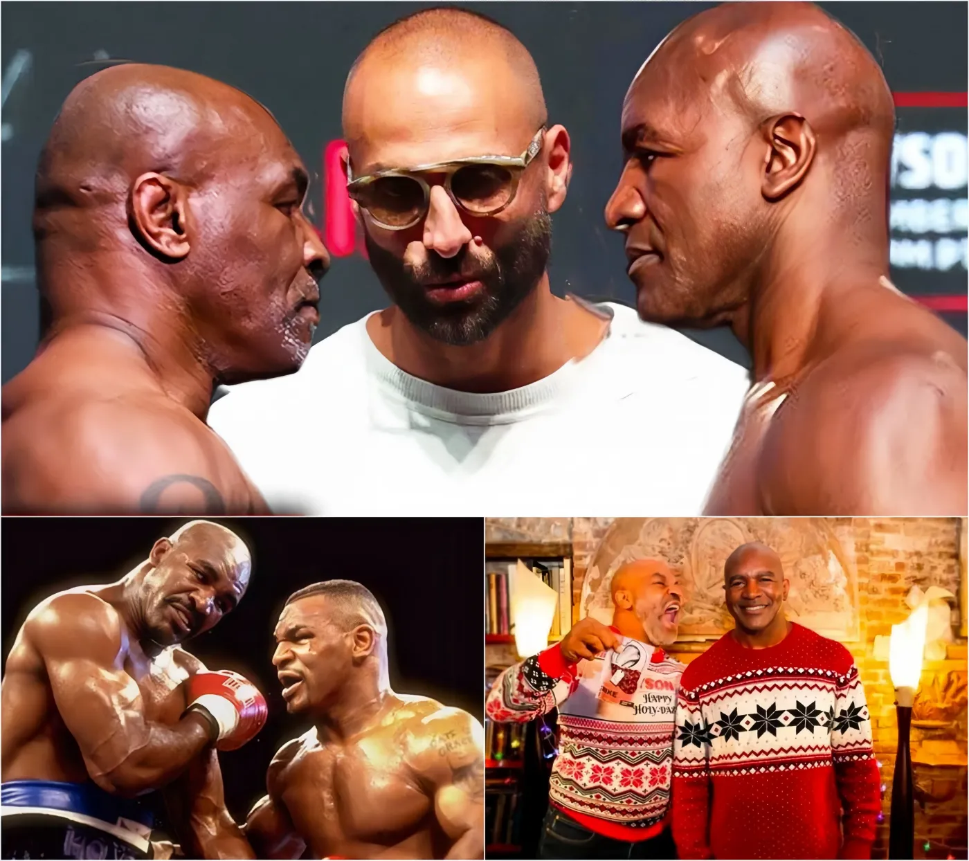 Mike Tyson Officially Confirms Agreement for an "Explosive" Trilogy Against Evander Holyfield – A Thrilling Trilogy That Has the Whole World on Edge!