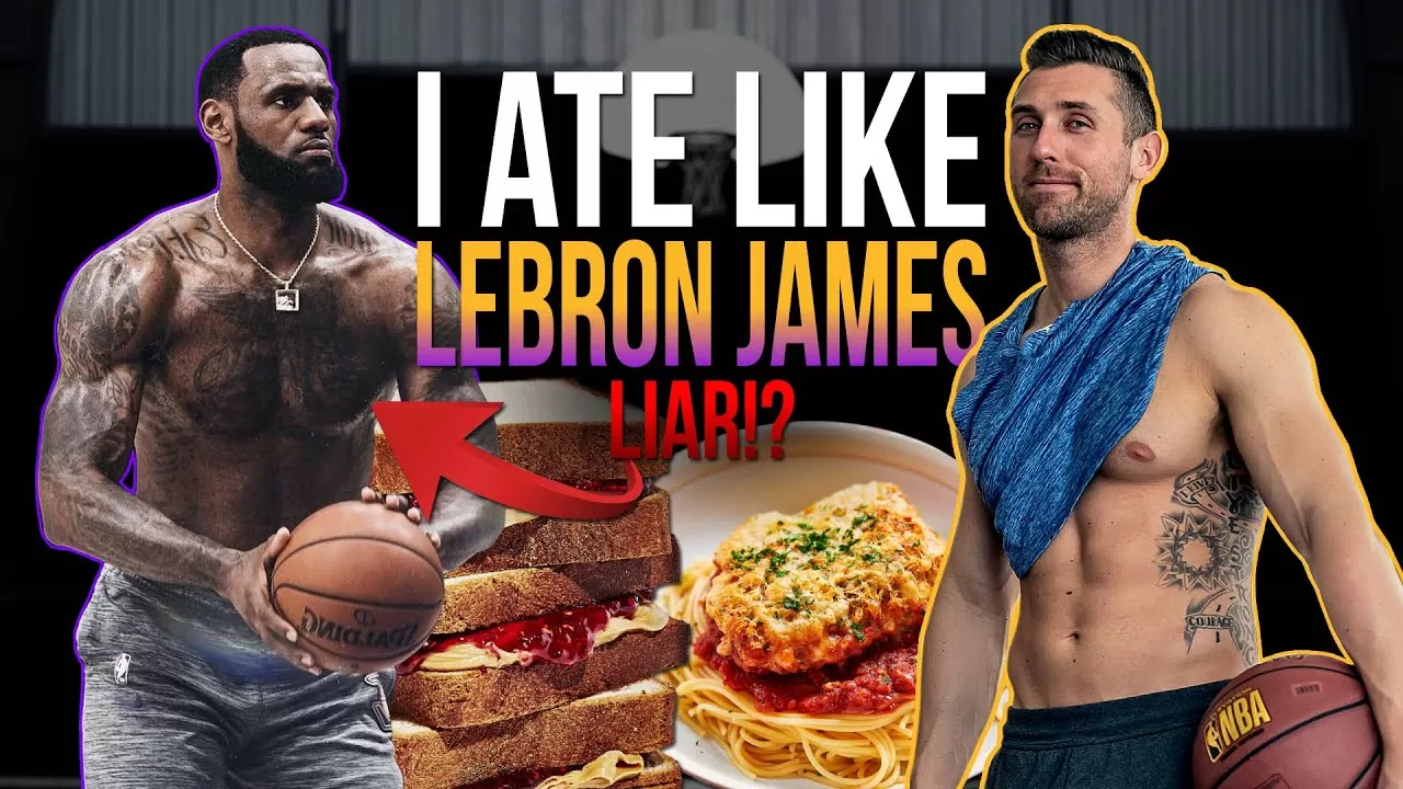 I tried Lebron James GAME DAY Diet (Allegedly)... ALL A LIE?! - YouTube