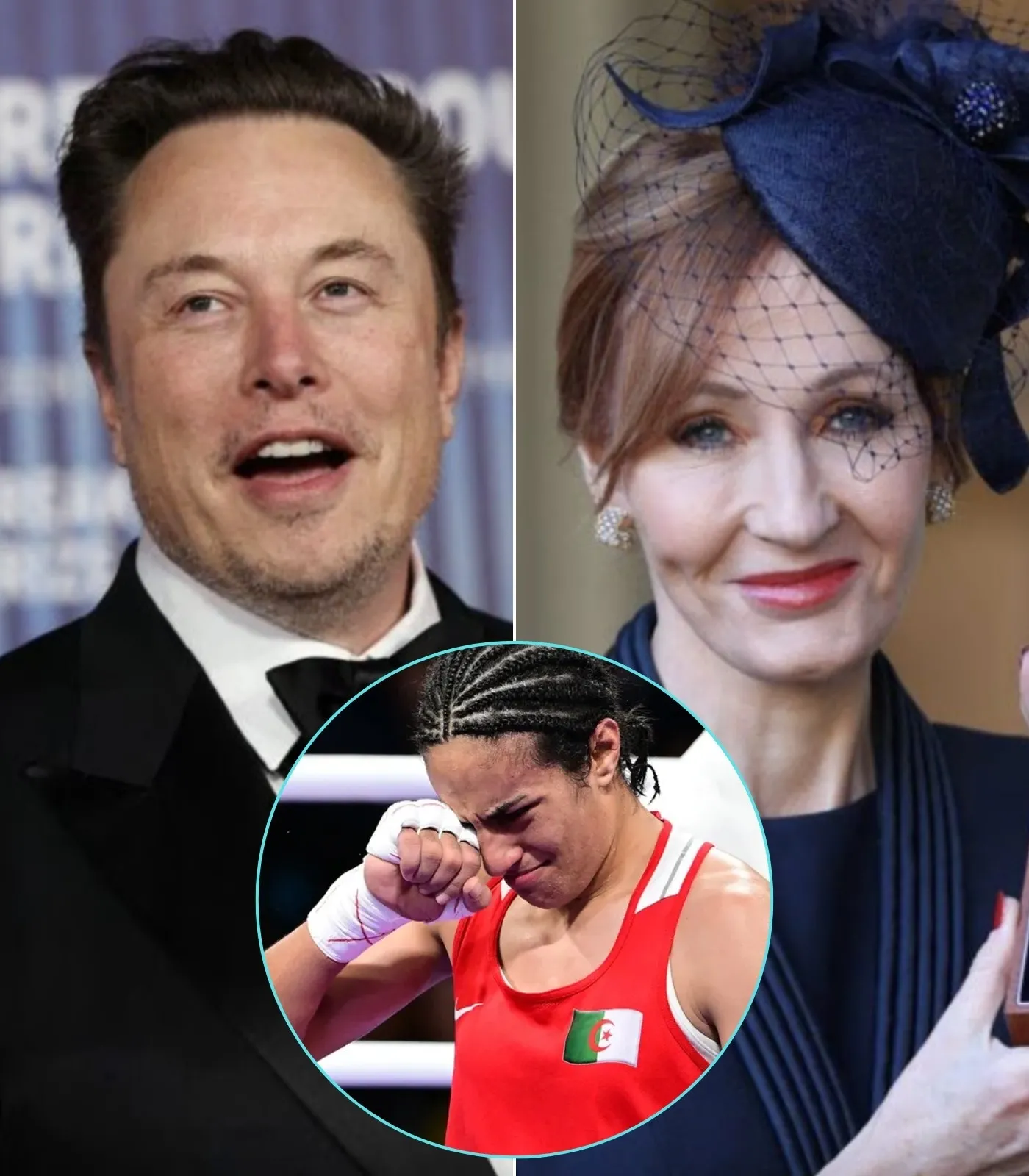 EXCLUSIVE! The world's richest man, Elon Musk, is launching with JK Rowling the biggest media campaign in history to confront Imane Khelif and the entire LGBT community involved in women's sports.