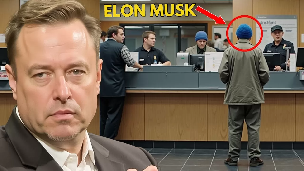 Elon Musk Disguises Himself as Homeless to Test a Bank! You Won’t Believe  What Happens at the End!