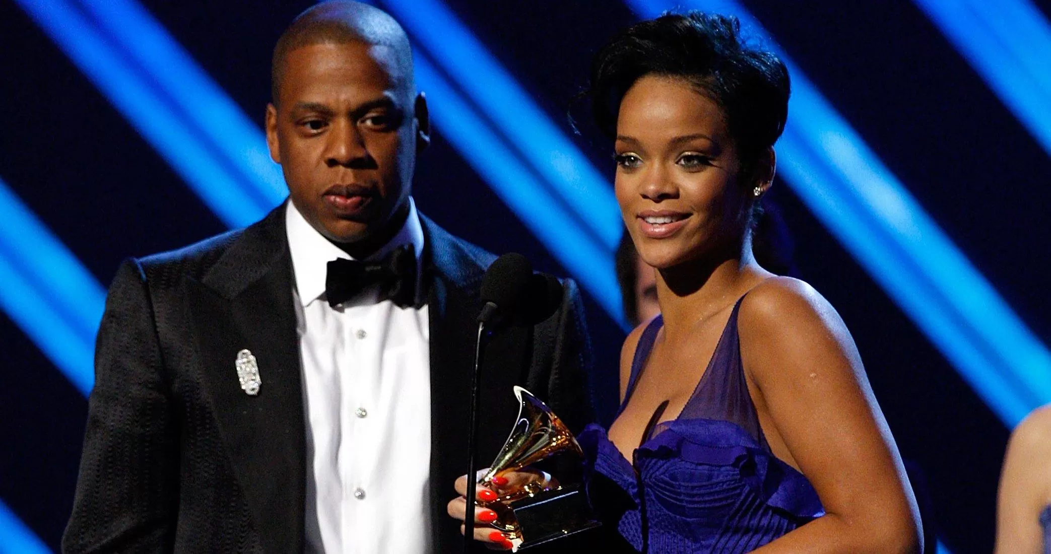 GRAMMY Rewind: Witness Rihanna Accept Her First-Ever GRAMMY Win With ...