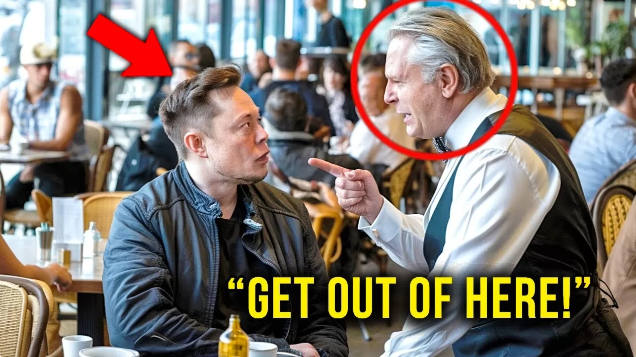 Homeless Man asks Elon Musk "Can you give me 1$?" Musk's response is  SHOCKING - YouTube