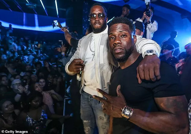 Kevin Hart distances himself from Diddy after he's asked about baby oil and  'hosting' parties for the disgraced music mogul | Daily Mail Online