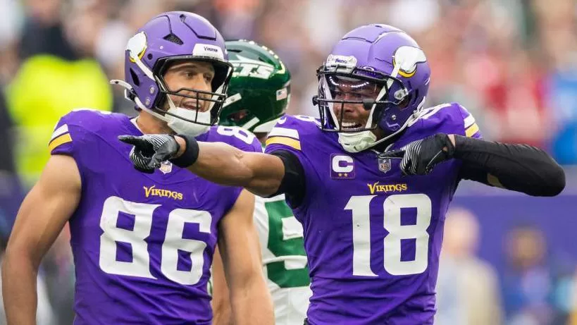 NFL London: Minnesota Vikings hold on for 23-17 win over Aaron Rodgers' New  York Jets - BBC Sport