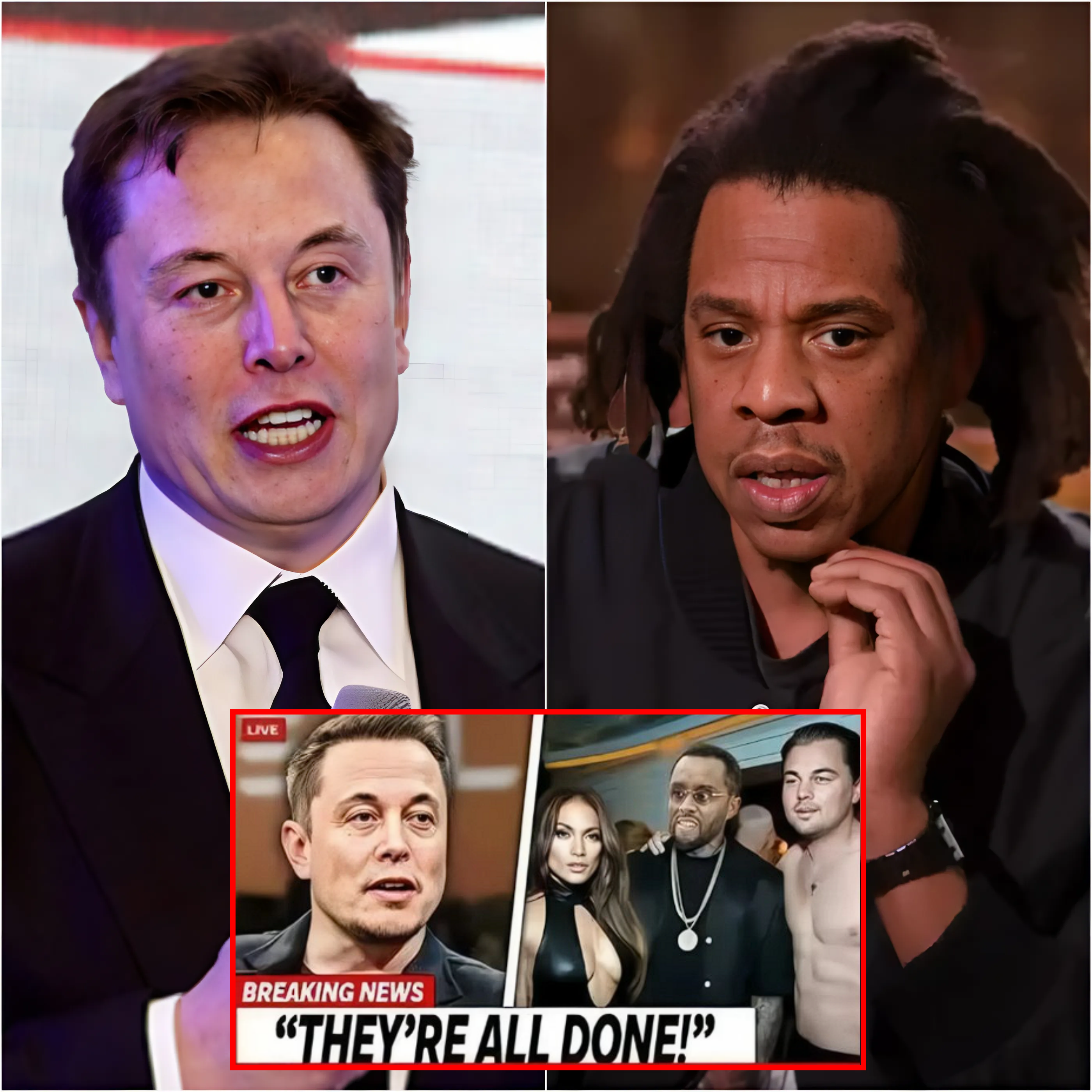 Hace diez minutos, el mundo entero se estremeció cuando Elon Musk publicó una lista sin censura y vinculó fotos de estrellas vinculadas a Diddy. "Todo el mundo merece saberlo".