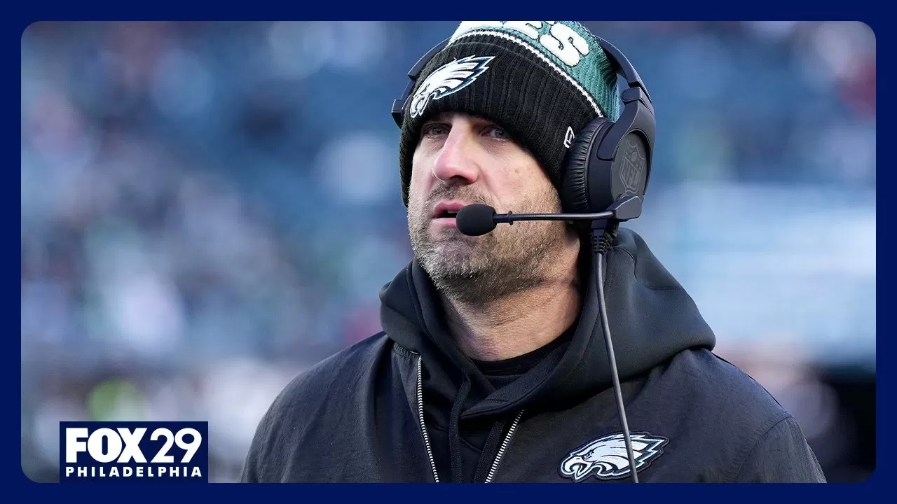 Nick Sirianni speaks before Eagles-Rams playoff game on Sunday | FOX 29  News Philadelphia