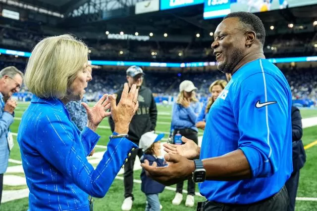 Sheila Hamp, Detroit Lions owner, ranked among 50 most influential figures  in sports - Yahoo Sports