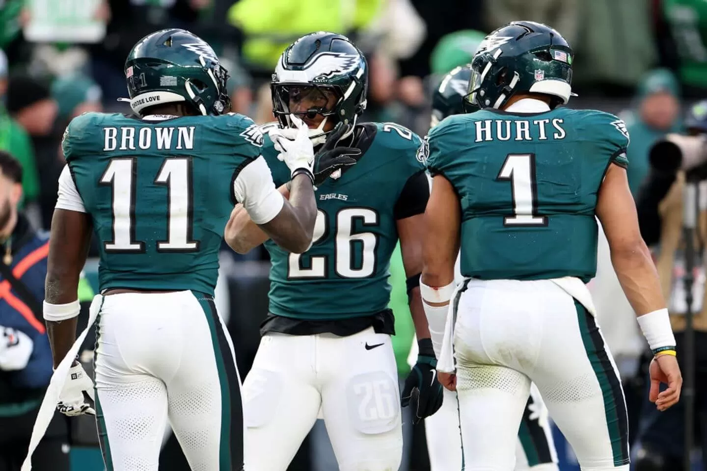 Commanders vs. Eagles score, live updates: Highlights, analysis from  today's NFC Championship game - The Athletic