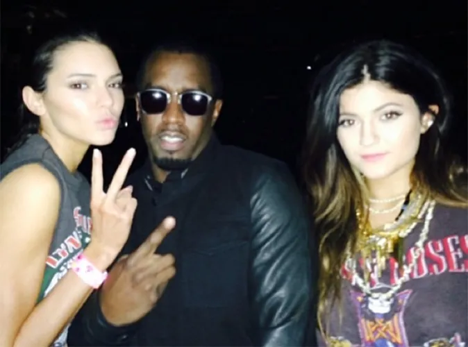 Kendall and Kylie Jenner: friends with P. Diddy, the richest rapper on the planet! - Public