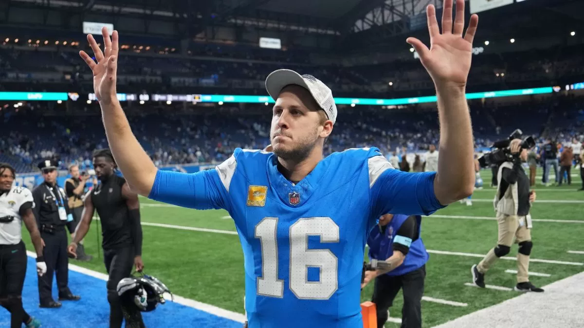 Detroit Lions quarterback Jared Goff