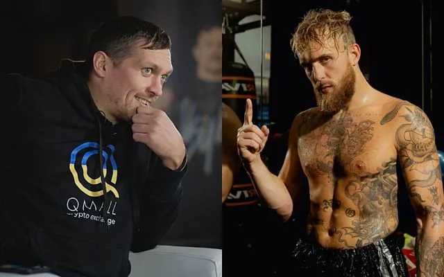 WATCH: Jake Paul nails Oleksandr Usyk's "I am very feel" impression in the  presence of the Ukrainian