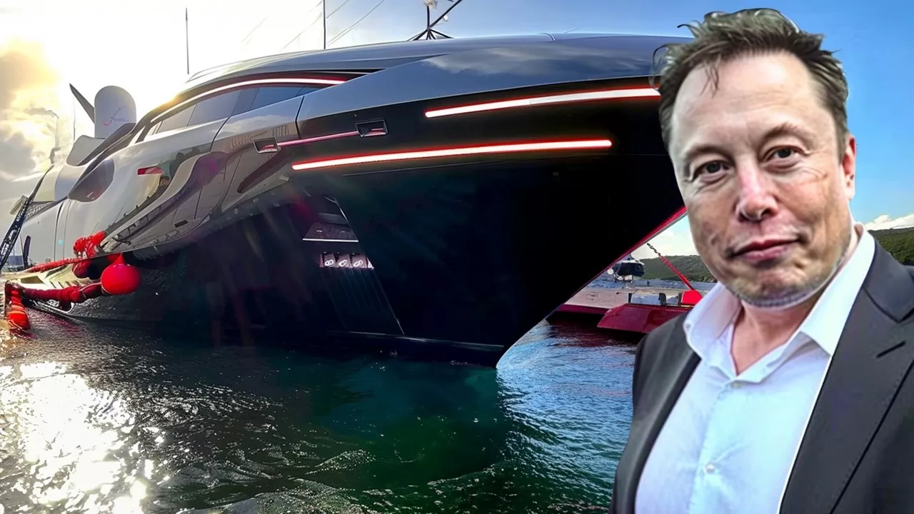 ES PASSIERTE! Elon Musks 700 Millionen Dollar teure Superyacht kommt ENDLICH auf den Markt