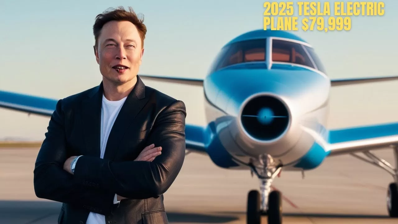 Elon Musk stellt neues 2025 Tesla Elektroflugzeug für 79.999 US-Dollar vor: Schockierender Produktionsplan - YouTube