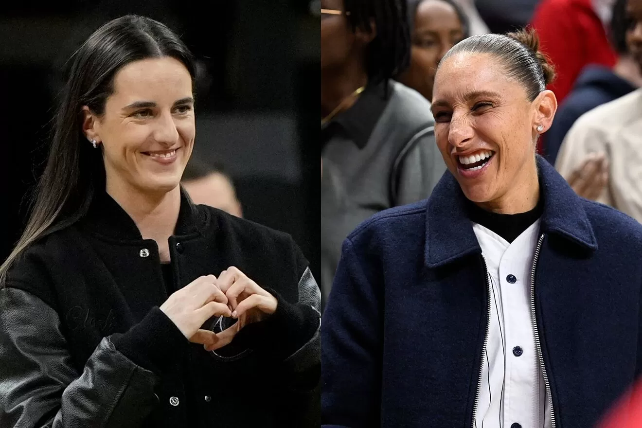 El homenaje de una sola palabra de Caitlin Clark a las rupturas de la jubilación de Diana Taurasi...