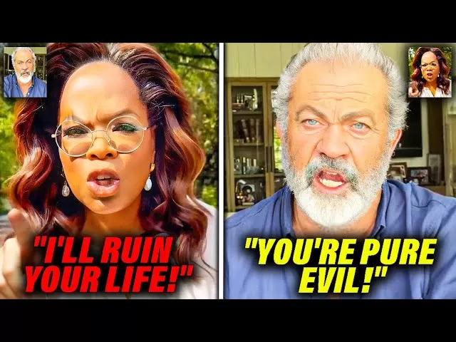 ICH WERDE DICH VERNICHTEN!“ Oprah KONFRONTIERT Mel Gibson wegen der Enthüllung ihrer dunklen Geheimnisse - YouTube