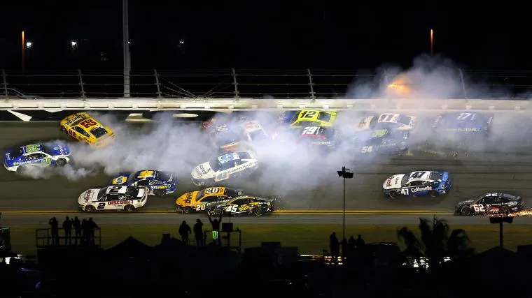 Daytona 500 wreck: Joey Logano, Ryan Blaney among drivers knocked out due  to 22-car collision | Sporting News