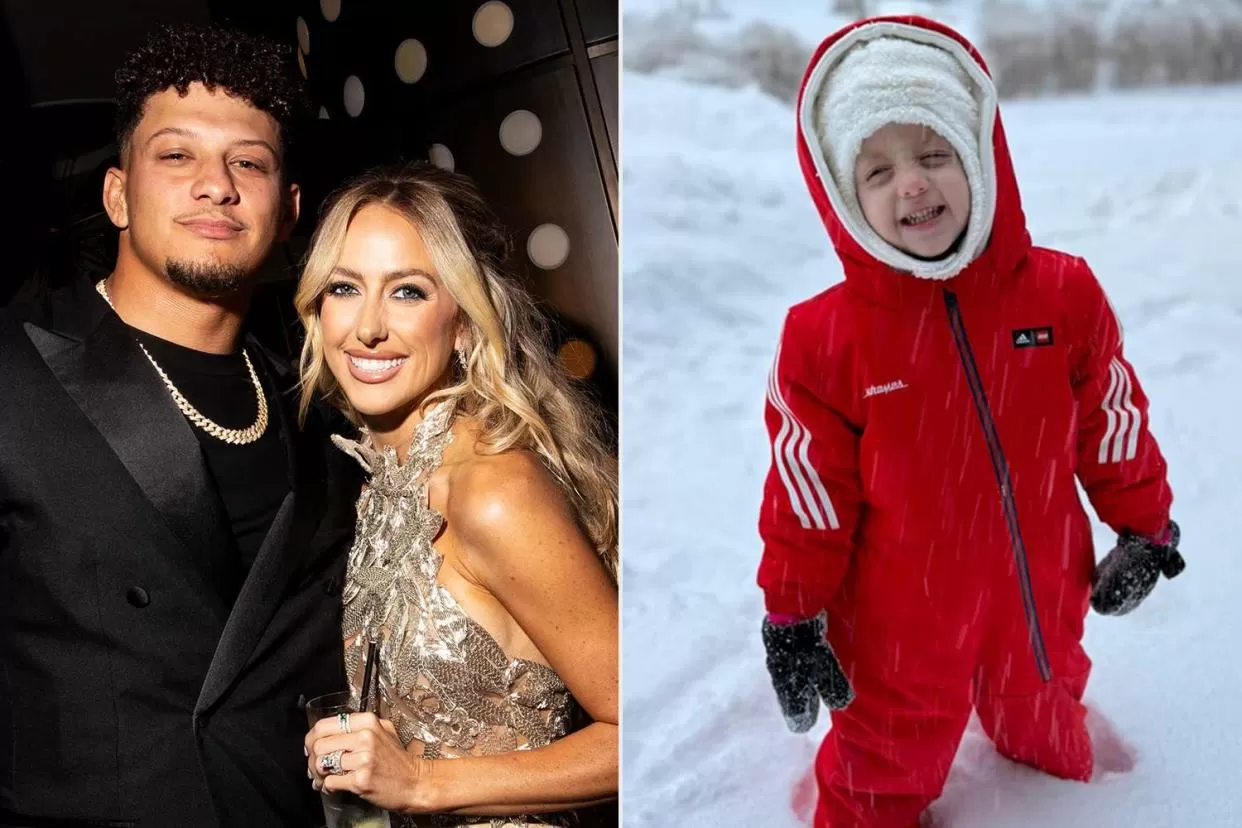 Lexie Moreland getty; brittany mahomes/instagram Mahomes family