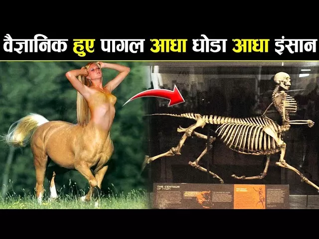 वैज्ञानिक हुए पागल आधा घोड़ा आधा इंसान, मिले सबूत knowledge, informational fact video in hindi - YouTube