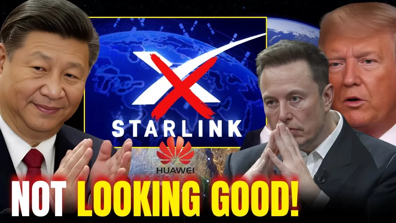 Starlink Is In Trouble! Huawei’s 6G Satellites Just Changed Everything!