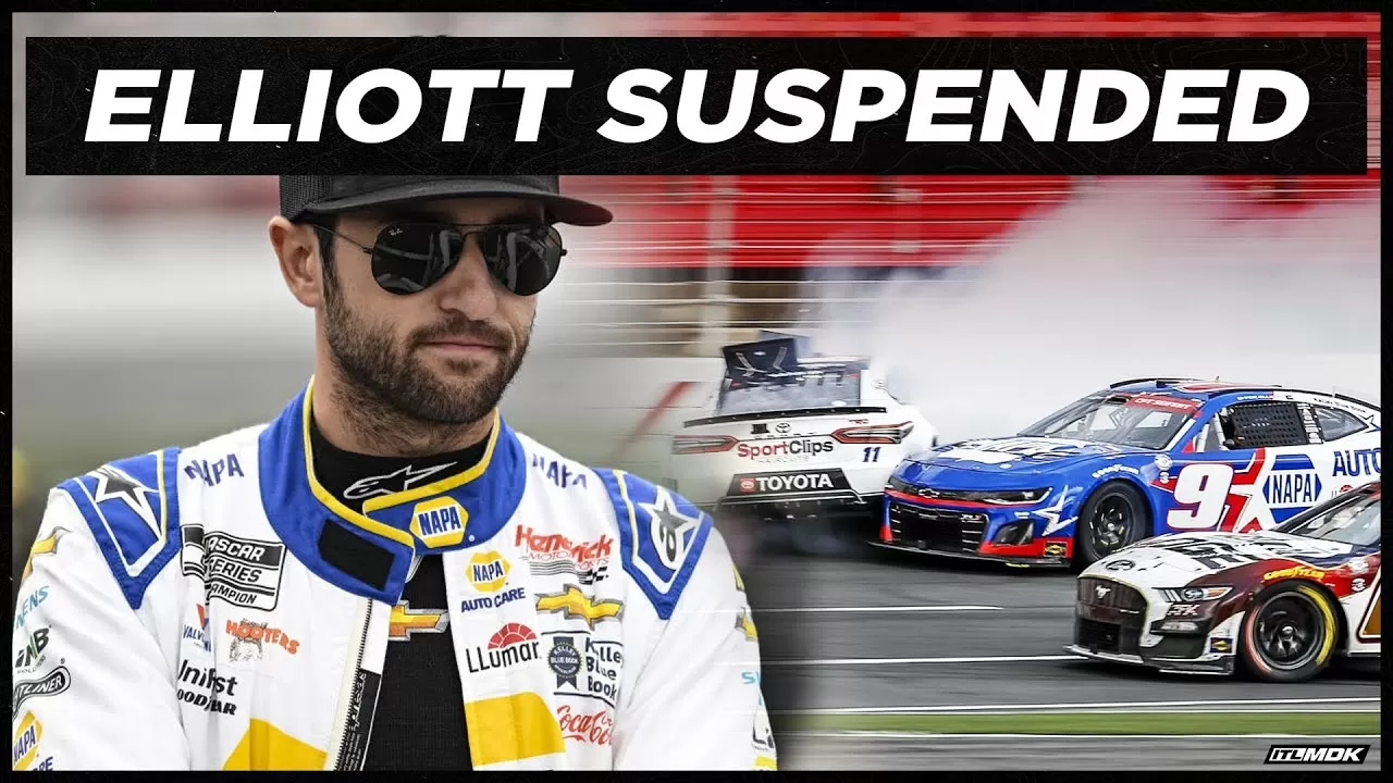 Chase Elliott Has Been Suspended