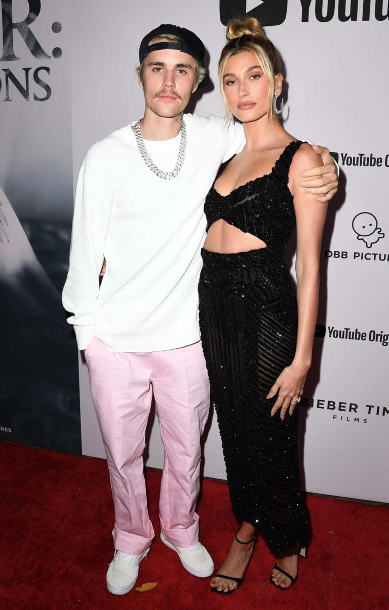 Justin and Hailey Bieber recently announced pregnancy news over social media (Getty Images)