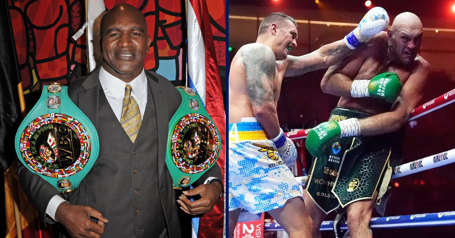 Evander Holyfield Tells Tyson Fury One Thing He Must Do To Beat Usyk In Rematch