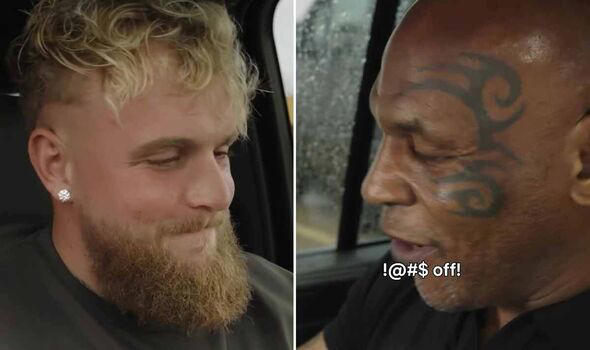 Jake Paul and Mike Tyson