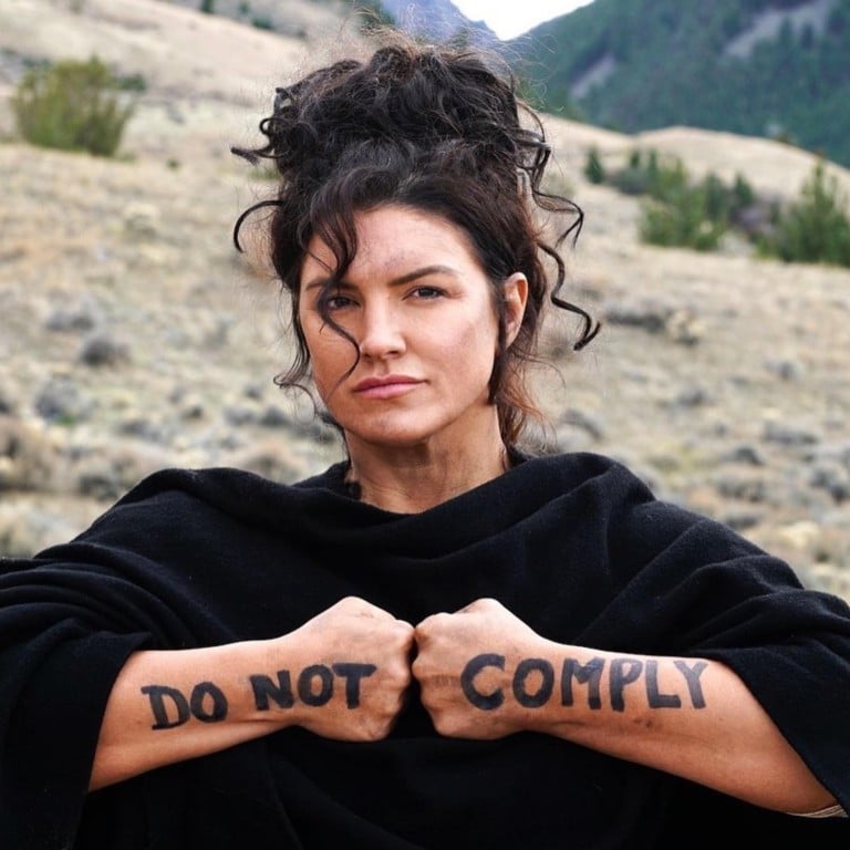 Who is Gina Carano, the actress suing Disney and Lucasfilm with Elon Musk?  The former MMA fighter was fired from Star Wars spin-off The Mandalorian  after a slew of controversial comments on