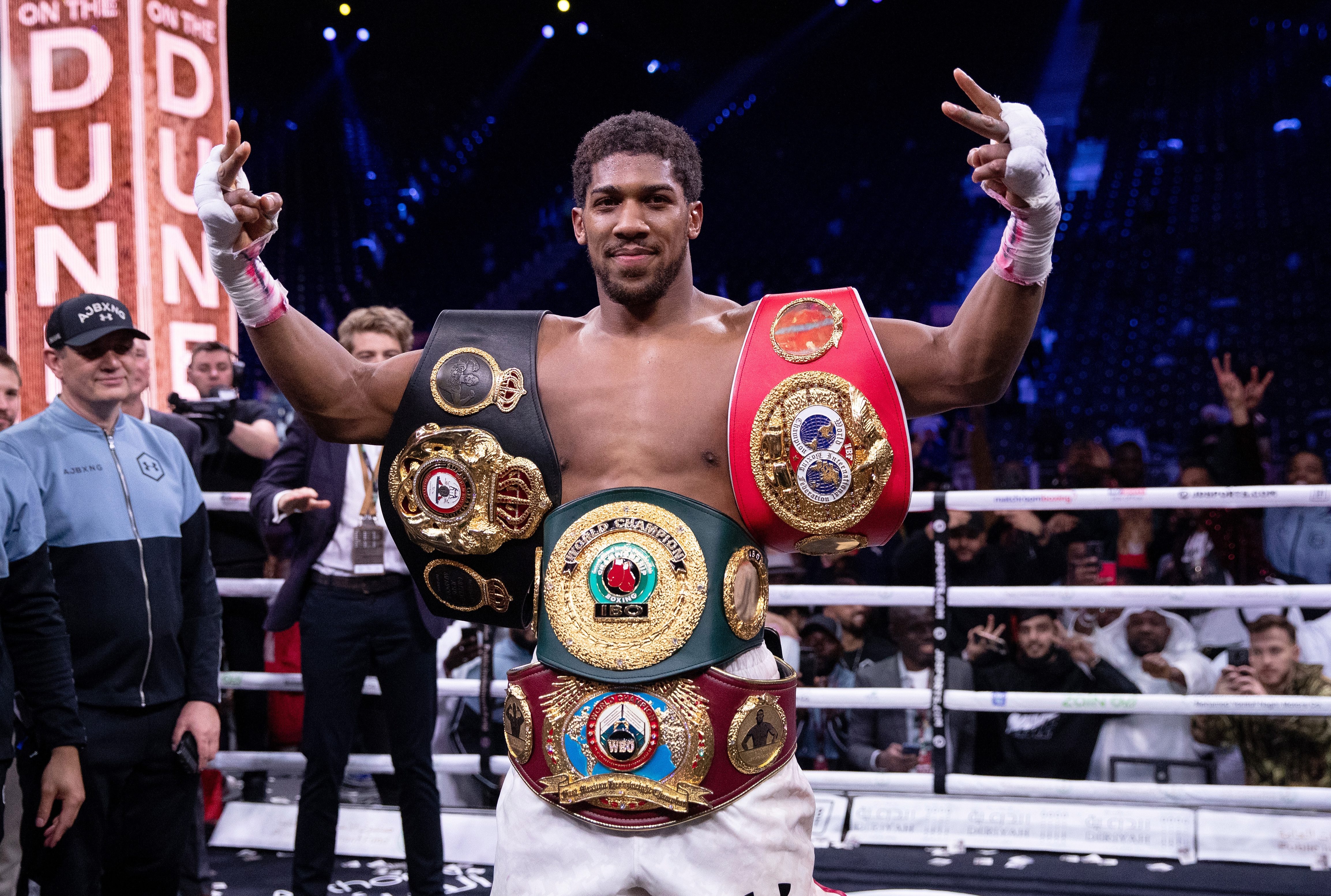 Joshua has made monumental memories and achievements at heavyweight