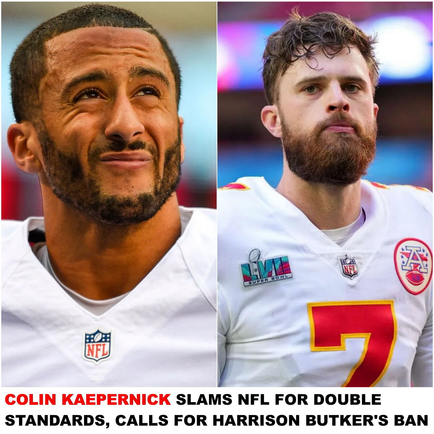 Colin Kaepernick Slams NFL for Double Standards, Calls for Harrison ...