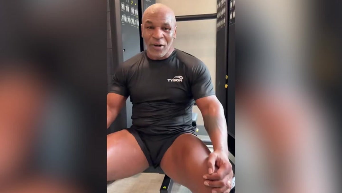 Mike Tyson sends warning to Jake Paul in fierce training footage