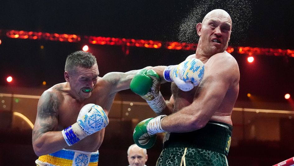 Tyson Fury vs Oleksandr Usyk report: Usyk knocks down Fury on way to points  win