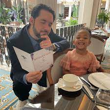 Alexis Ohanian Sr. | Diamond of the Season! I took @olympiaohanian to her  first Afternoon Tea. And I'll never stop fighting for her rights. |  Instagram