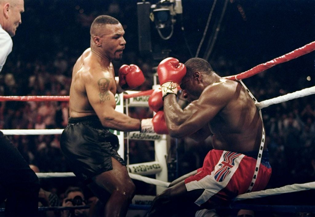 On this day: Mike Tyson regains WBC heavyweight title, smashes Frank Bruno  in three rounds - The Ring